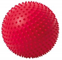 Noppen-Fanglernball Ø ca. 22 cm - blau, gelb, rot