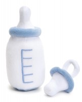 Rubens Baby Flasche & Nuckel hellblau (Auslaufartikel)
